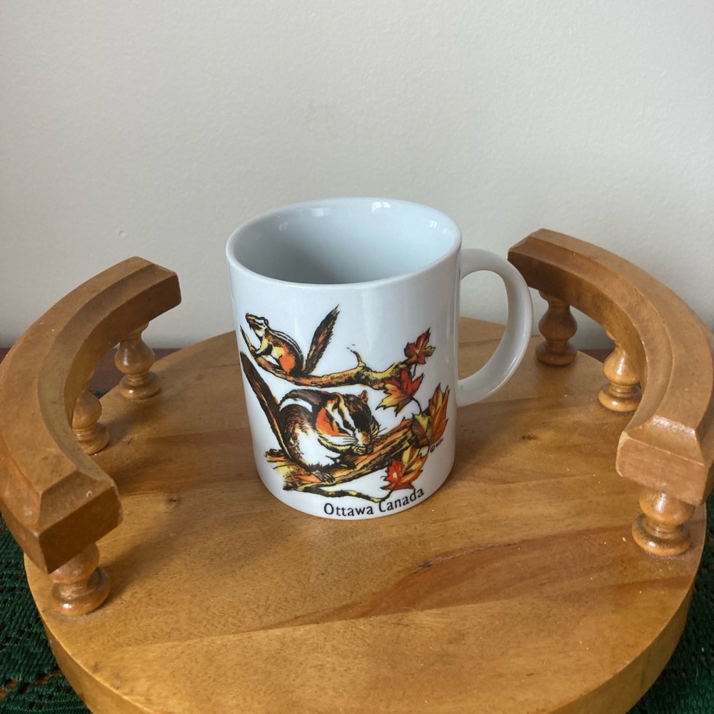 Vintage Ottawa Squirrel mug